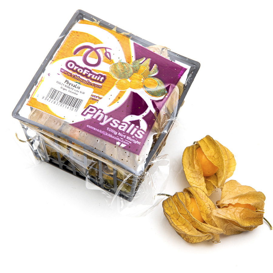 Physalis con hoja bandeja 100 g