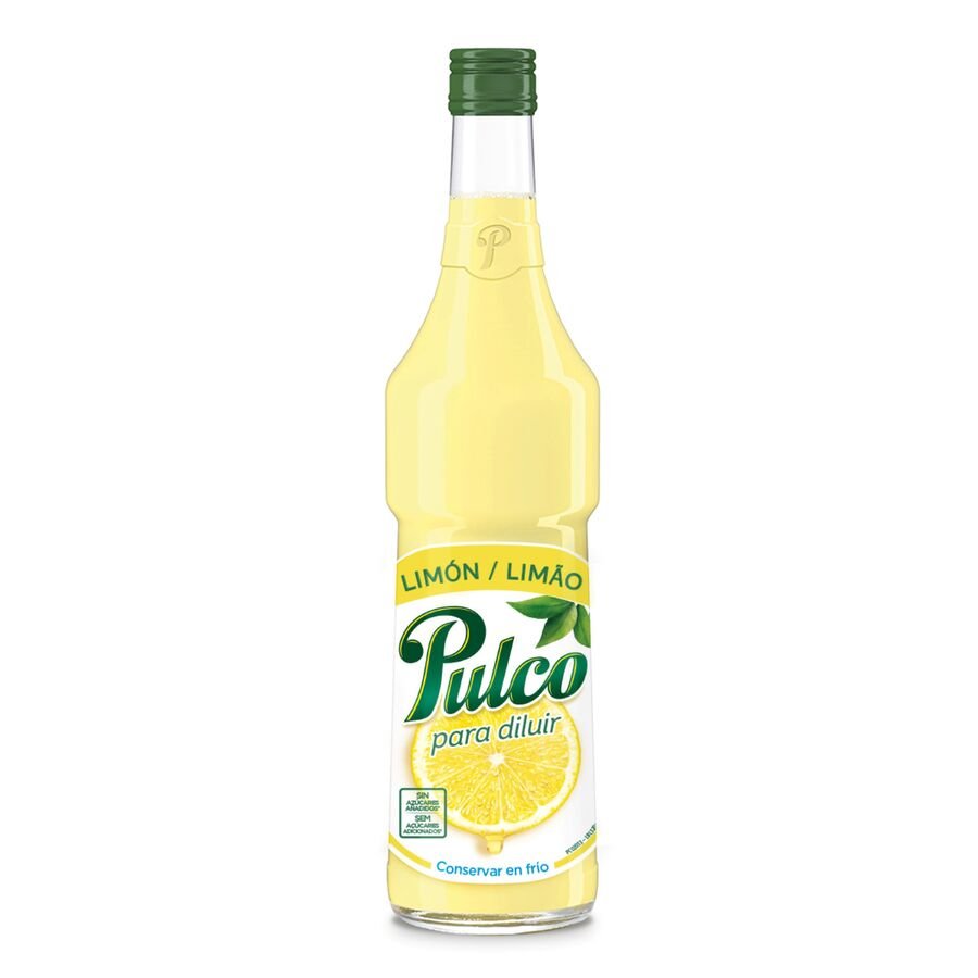 Zumo limón PULCO botella 70 cl.