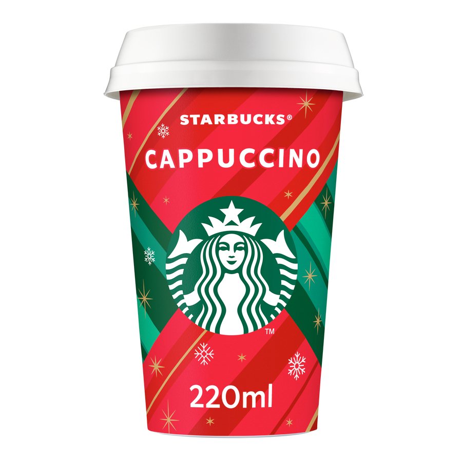 Café refrigerado cappuccino STARBUCKS 220 ml