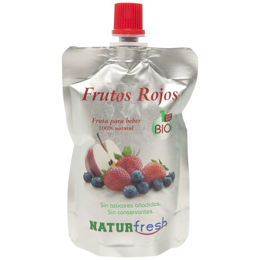 Fruta para beber frutos rojos NATURFRESH eco pouch 100 g